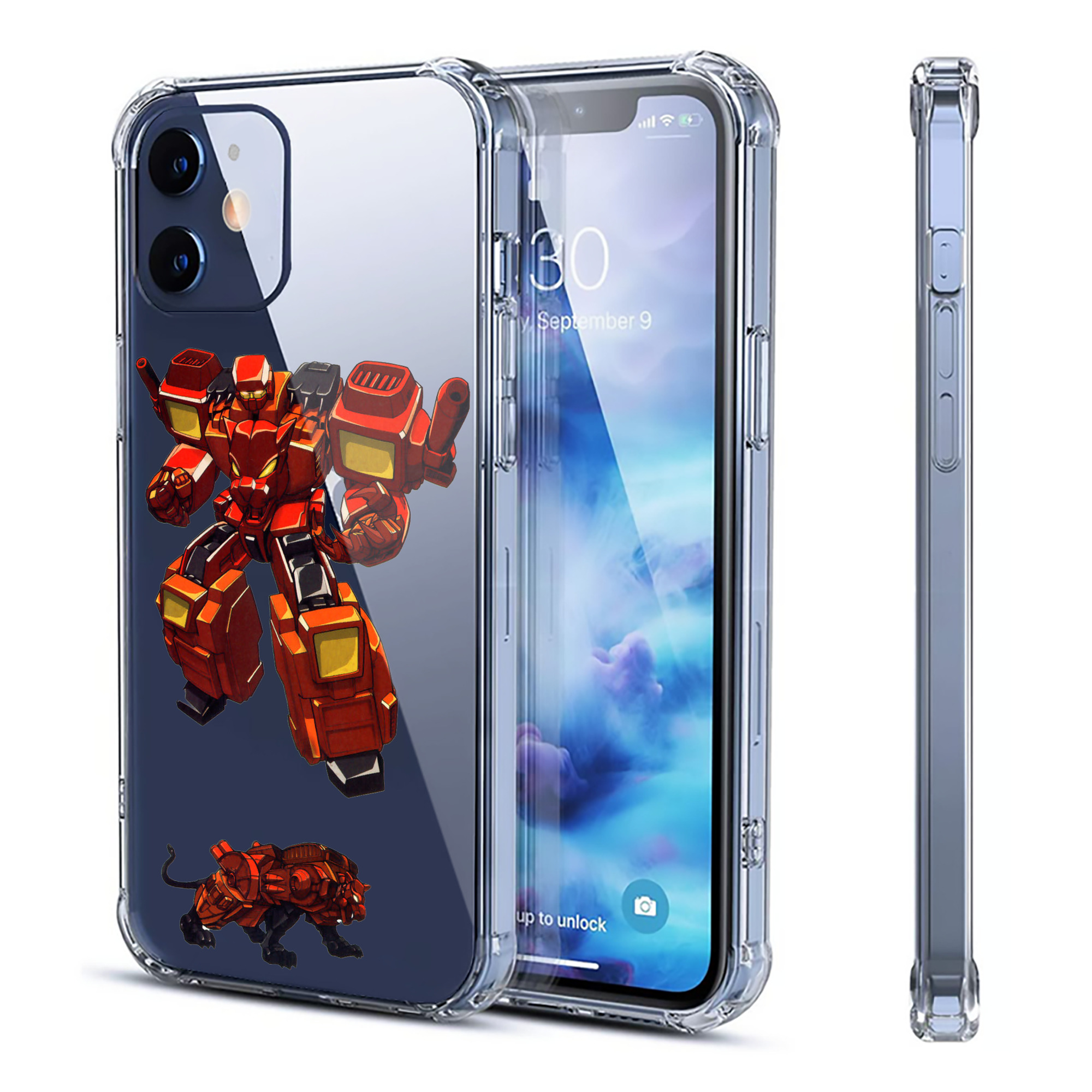 （画像用）  【iPhone 12シリーズ対応】透明スマホケース（クリアソフトケース）